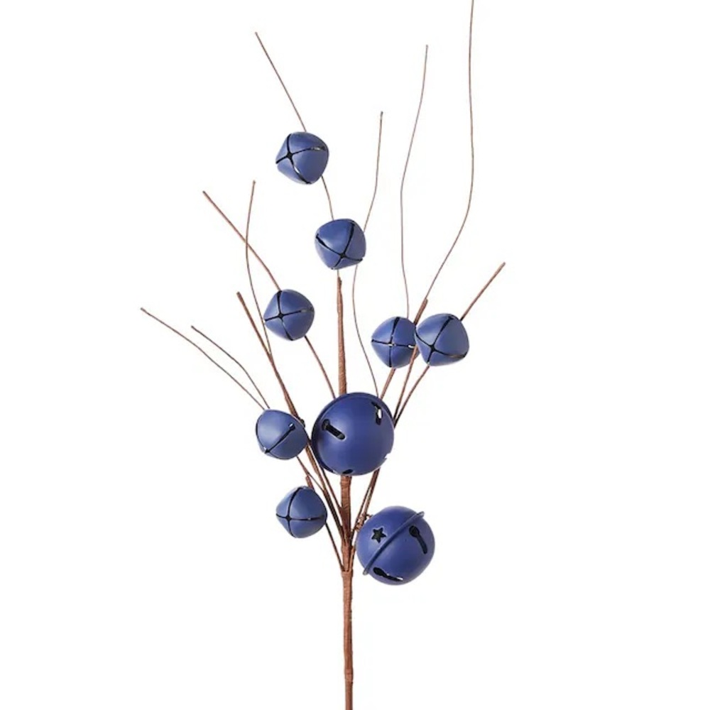 27'' Jingle Bell Blue Spray